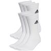adidas - Calzini sportivi elasticizzati, Unisex - Bambini e Ragazzi, 6 paia