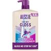 Aussie Oh My Gloss Balsamo Idratante 1000ml | Ammorbidisce e Liscia Capelli Secchi e Opachi, con Olio di Noci di Macadamia Australiane, Formula Vegana e Cruelty-Free