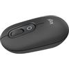 Logitech POP Mouse, mouse wireless Bluetooth compatto e portatile | Pulsanti programmabili, clic discreti, Easy-Switch fino a 3 dispositivi, per laptop, tablet e PC - Graphite