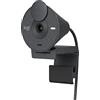 Logitech Brio 300 Webcam Full HD con Otturatore Privacy | Mic Riduzione Rumore, USB-C, Certificata Zoom, Microsoft Teams, Google Meet, Correzione Automatica Luce - Grafite