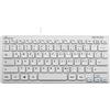 MediaRange MROS113 Tastiera Qwertz con cavo bianco/grigio chiaro