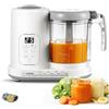 TopStrong Cuocipappa, Omogeneizzatore per Neonati, Mixer Multifunzione con Controllo Touch, Baby Food Maker - Vapore, Mixer, Pulizia Automatica, Riscalda, Scongela