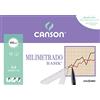 Canson, 406323 - Carta millimetrata, 12 fogli