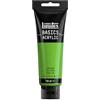 Liquitex 8870063 Basics - Pittura acrilica, Pigmenti per artisti monopigmentati, Resistente alla luce, durevole nel tempo, Finitura satinata, Tubo da 118 ml - Verde Lime