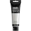 Liquitex 8870075 Basics - Pittura acrilica, Pigmenti per artisti monopigmentati, Resistente alla luce, durevole nel tempo, Finitura satinata, Tubo da 118 ml - Bianco Iridescente