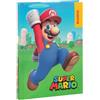 COMIX SUPER MARIO - Diario Scuola 2024-2025 Ufficiale Super Mario, Diario 12 Mesi Ideale per la Scuola Elementare, con Copertina Imbottita e 320 Pagine Interne Stampate a Colori, 13 x 17,8H cm, Rosso