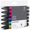 Winsor & Newton ProMarker - 6 Pennarelli Toni Ricchi
