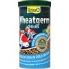 Tetra Pond Wheatgerm Sticks, Mangime Completo ai Pesci dei Laghetti da Giardino, Ottimale per Temperature Basse dell'Acqua in Autunno e in Primavera, 1 L