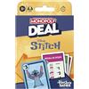 Hasbro Gaming Gioco di carte Monopoly Deal: Disney Stitch Edition - Versione italiana