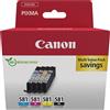 Multipack cartucce Canon CLI-581 Originale
