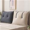 HNBCYRND Copri Testiera Letto Matrimoniale Singolo Imbottita, Cuscini da Lettura Copri Testata Copripiumino Rimovibile E Lavabile, Anti-collisione Addensato Grandi per Testata(60x60x15cm,4#)