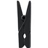 Santex mariage Santex 24 mini mollette in legno da circa 25 mm di lunghezza, colore nero