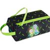 Rick and Morty Pochette - Beauty Case da Viaggio Borsa da Toilette con Zip - Borsello Uomo Morbido - Trousse Ragazzo Sportivo - Gadget Regalo