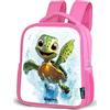 NoBoringSuitcases.com NoBoringSuitcases© Zaino Per Bambini Da Viaggio Nero Piccolo Zainetto | 8L - Backpack Zaini Scolastici Asilo Bimbo In Età Prescolare Colorato Leggero School Bag