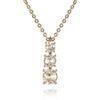ZAVANA Collana da donna Trilogy argento o oro zirconio, 16 mm