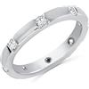 Anellissimo Anello Veretta Stelle cadenti Donna Argento 925 con zirconi -