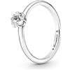 PANDORA Moments - Anello stella in argento sterling, con pietra di zirconia cubica