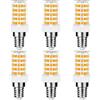 RANBOO Lampadina LED E14 10W Equivalente 50W-100W Lampada Alogena 800LM Bianco Caldo 3000K 220-240V Non Dimmerabile Nessun Sfarfallio, Risparmio Energetico, per Lampadari, Plafoniere e Applique, 6 Pezzi