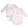 Chicco, Body Neonato e Neonata a Manica Lunga, in Morbido Cotone, con Comoda Apertura sulla Spalla e a Patello, Abbigliamento Bambino e Bambina 0-24 Mesi, Idee Regalo Nascita, Designed in Italy