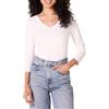 Amazon Essentials Donna T-Shirt Maniche 3/4 e Scollo a V, Vestibilità Classica (Disponibile in Taglie Forti)