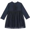 Chicco, Vestito Bambina a Maniche Lunghe, in Morbido e Caldo Tessuto Felpato, Abbigliamento Bambina, Designed in Italy