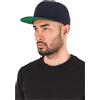 Flexfit Classic Snapback Cap, Mütze Unisex Kappe für Damen und Herren, One Size, Farbe dark navy
