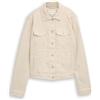 TOM TAILOR Giacca di Jeans da Donna, 1050531, 40487, Beige Sabbia Pietra, M