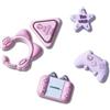 Crocs Unisex Girl Gamer, confezione da 5 pezzi, multicolore