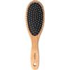 PARSA Beauty Spazzola per capelli in gomma naturale con perni in metallo arrotondati, in legno a rapida crescita per massaggiare il cuoio capelluto per tutti i tipi di capelli e lunghezze di capelli,
