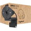 Logitech Brio 305 Full HD Webcam con correzione dell'illuminazione