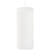 Cereria Di Giorgio - 9 Candele Cero - Ø 5 cm h. 12 cm - Bianco Cloud