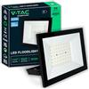V-TAC Faro LED da Esterno 50W - [ E-Series - Alte Perfomance, Bassi Consumi ] - 4000 Lumen - Super Slim Design - IP65 - Proiettore per Casa, Garage, Magazzino - Impermeabile - Luce Calda 3000K