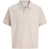JACK & JONES Camicia Polo | Loose Fit, Maniche corte, Casual, Temperatura massima di 40°C ciclo molto delicato