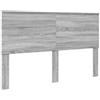 vidaXL Testiera Grigio Sonoma Legno ingegnerizzato