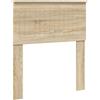 vidaXL Testiera Rovere Sonoma Legno ingegnerizzato