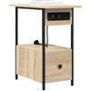 vidaXL Armadio da Notte Rovere Sonoma 60 x 30 x 61 cm