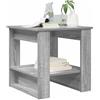 vidaXL Tavolino da salotto Grigio Sonoma 51 x 50 x 50 cm