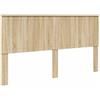 vidaXL Testiera Rovere Sonoma Legno ingegnerizzato