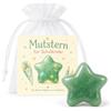Milaboo Regalo per l'inizio della scuola, pietra naturale con biglietto in sacchetto di organza, piccolo pensiero per l'inizio della scuola e il primo giorno di scuola, pietra portafortuna