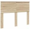 vidaXL Testiera Rovere Sonoma Legno ingegnerizzato