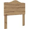 vidaXL Testiera Rovere artigianale Legno ingegnerizzato