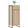 vidaXL Mobile da Bagno Sonoma 40 x 30 x 100 cm Legno ingegnerizzato