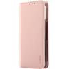 nincyee Custodia a portafoglio per Honor Magic V3 5G, modello classico litchi in pelle di alta qualità, antiurto, con RFID, antifurto, con slot per schede, rosa