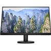 HP - PC V24e Monitor da 23,8, risoluzione FHD da 1920 x 1080, 16:9, Antiriflesso, Pannello IPS 60Hz, Tempo di Risposta 5 ms, Reclinabile, VESA 100 x 100 mm, Modalità Low Blue Light, VGA e HDMI, Nero