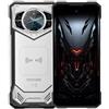 DOOGEENEXT S200 5G Smartphone Rugged Senza Contratto, Fotocamera Notturna 100MP+20MP, Batteria 10100mAh, 32GB RAM+256GB ROM, Android 14, Display 6,72 120Hz FHD+, IP68, Dual SIM, NFC, Argento