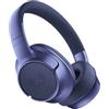 Fresh 'n Rebel Clam Fuse 2 Cuffie Bluetooth Wireless con Noise Cancelling, Microfoni, 80h di Autonomia, Meno Rumore, Chiamate Nitide, Personalizza via App, Ascolto anche con Cavo USB-C (True Blue)