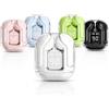 Generico Auricolari Bluetooth 5.3 Wireless con Display LED, Cuffie In Ear con Custodia di Ricarica, Controllo Touch, Microfono ENC per Chiamate, Design Ergonomic (Bianco)