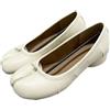 YXADGML Tabi Ballerine da Donna Eleganti Décolleté da Donna in Pelle con Punta Divisa. Suole con Tacco Basso firmate pieghettate