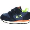 SUN68 Boy's Tom Fluo First Step Navy Blue