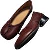 YXADGML Tabi Ballerine da Donna Eleganti Décolleté da Donna in Pelle con Punta Divisa. Suole con Tacco Basso firmate pieghettate